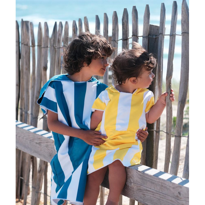 Poncho Enfant Jaune BEACHEE