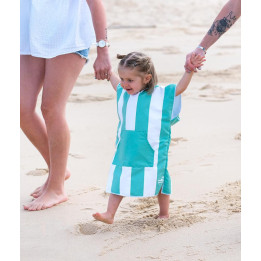 Poncho Enfant Vert BEACHEE