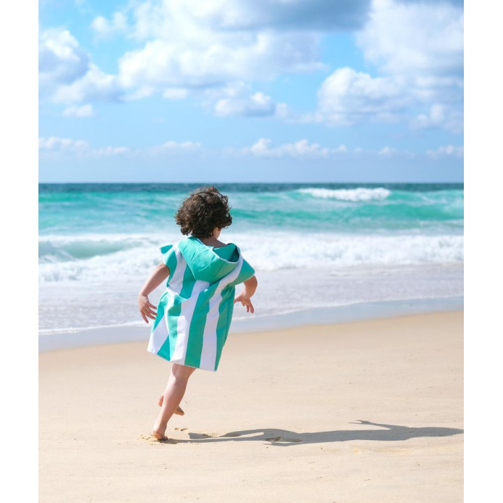 Poncho Enfant Vert BEACHEE