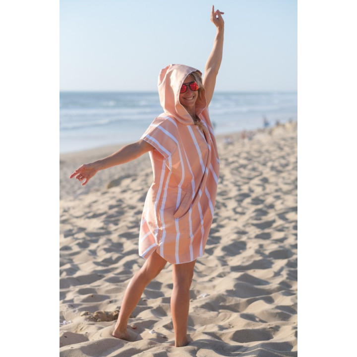 Poncho Adulte PEACH