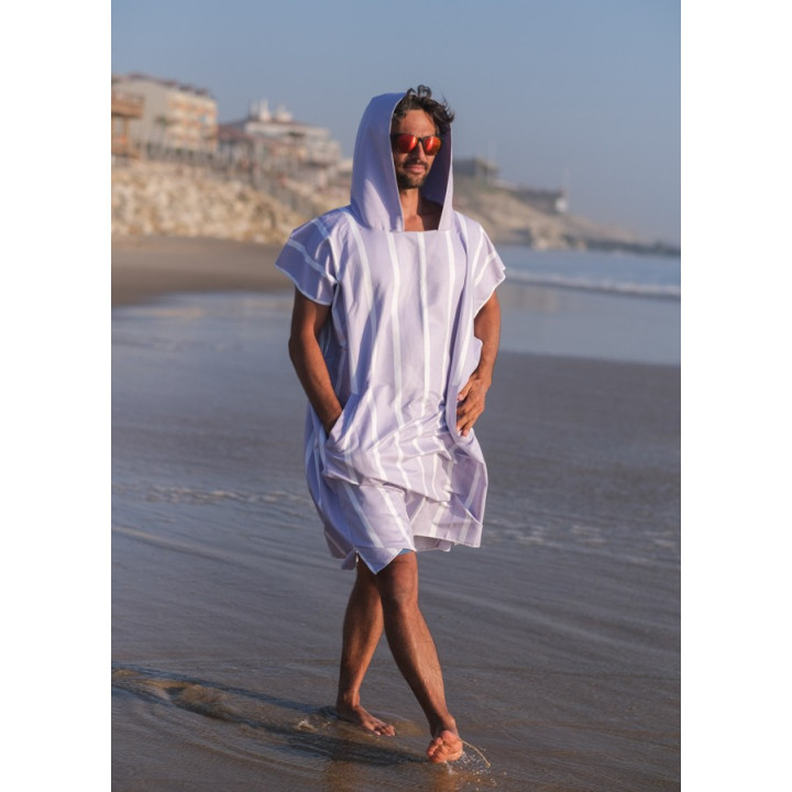 Poncho Adulte LILAS