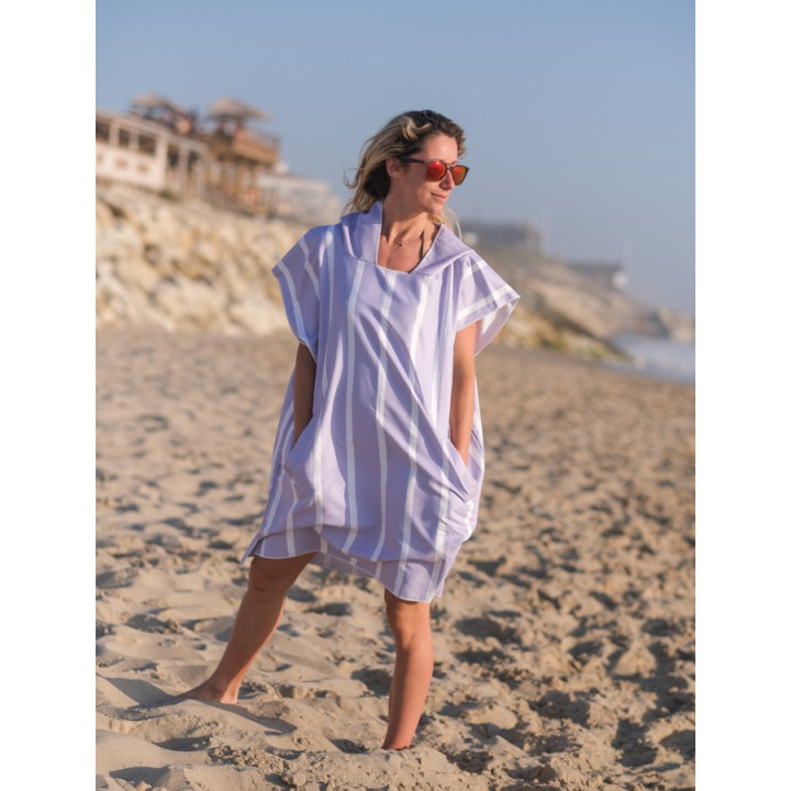Poncho Adulte LILAS