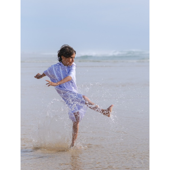 Poncho Enfant LILAS