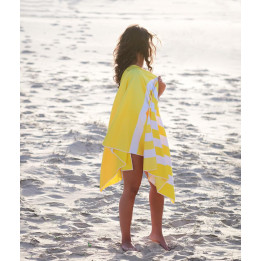 serviette "BEACHEE" jaune