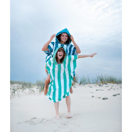 Poncho Adulte Vert BEACHEE