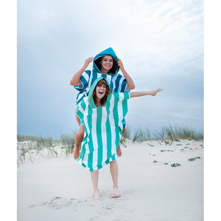 Poncho Adulte Vert BEACHEE