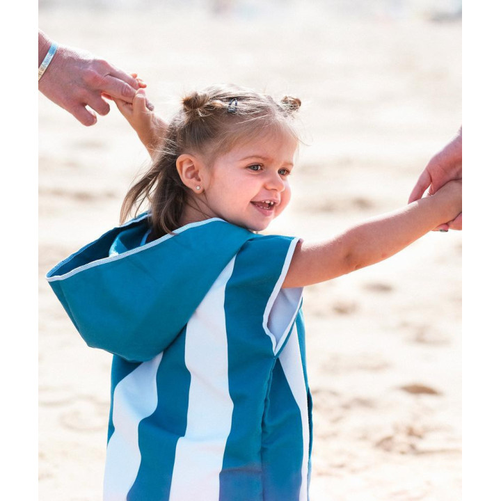 Poncho Enfant Bleu BEACHEE