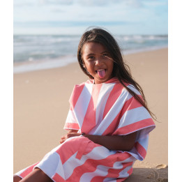 Poncho Enfant Corail BEACHEE